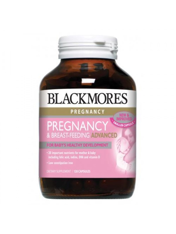 BLACKMORES - Pregnancy &  Breast-Feeding Advanced - 120 capsules